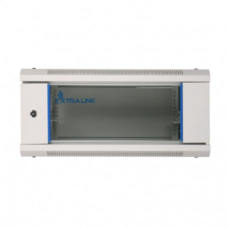 Extralink rakk-kapp 4U 600x450 seinale paigaldatav, hall