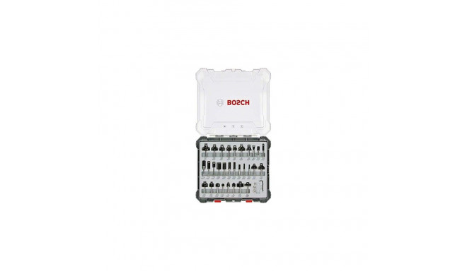 Bosch Mixed Router Bit Sets, 30-Pieces