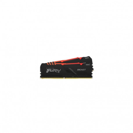 Kingston Technology FURY Beast 32GB 3200MT/s DDR4 CL16 DIMM (Kit of 2) RGB