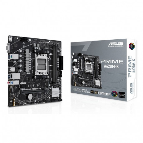 ASUS emaplaat PRIME A620M-K AMD A620 Socket AM5 micro ATX