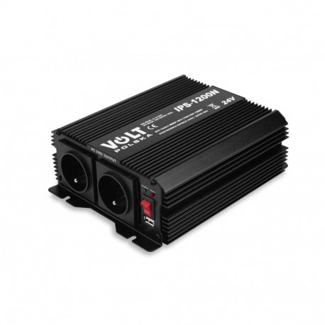 Volt Polska inverter IPS-1200 24V 230V 800/1200W