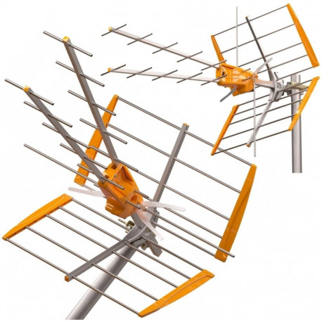 Antenna Televes V+ MIX DVB-T2 U/V ref.149011 with amplifier