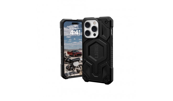 Urban Armor Gear Monarch Pro Kevlar mobiiltelefoni ümbris 15.5 cm (6.1") kate must