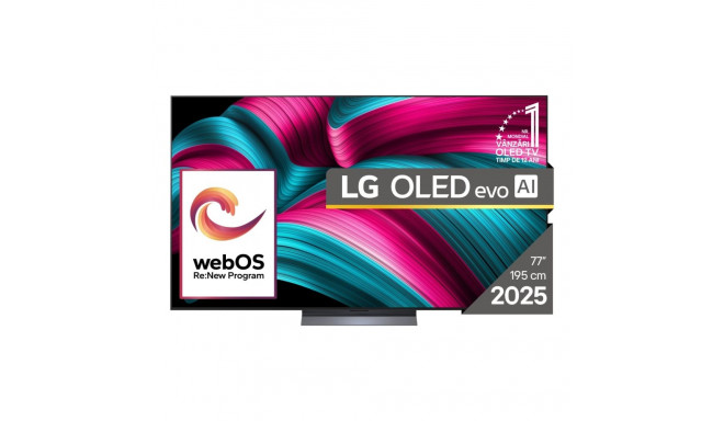 LG OLED evo AI OLED77C51LA TV 195.6 cm (77") 4K Ultra HD Smart TV Wi-Fi Black