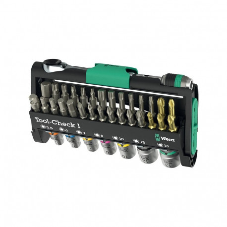 Wera tööriistakomplekt Tool-Check 1, roostevaba teras