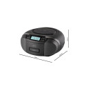 JVC RC-E444B Radio player Black