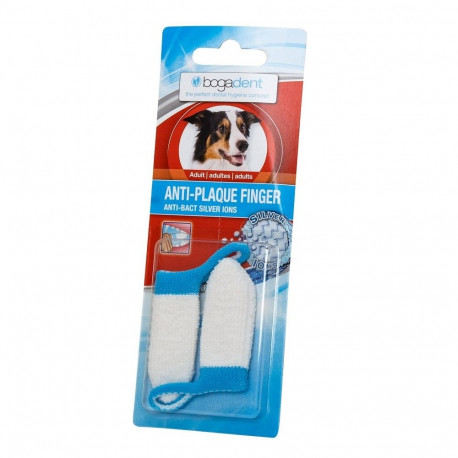 BOGAR Bogadent® Anti-plaque finger - finger cover for removing dental plaque – 2 pcs