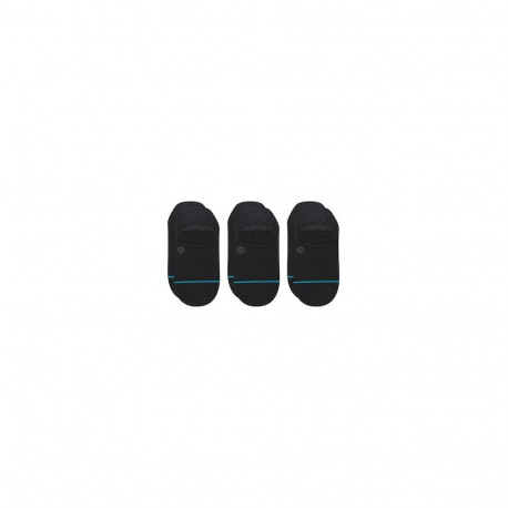 Stance tossusokid Icon, madalad, 3 paari, must