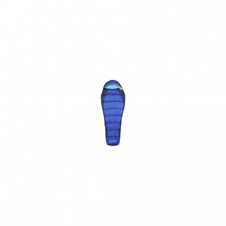 Coleman Fision Adult Semi-rectangular sleeping bag Polyester Blue