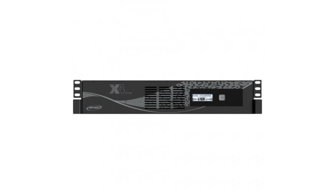 Infosec X4 600 RM Plus line-interactive katkematu toiteallikas 0.6 kVA 360 W 6 AC väljundit