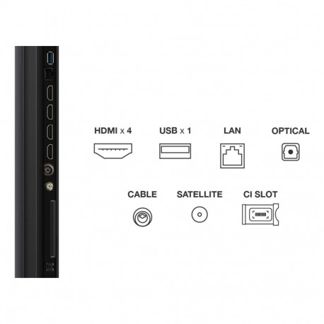 TCL Q6C 55Q6C TV 139.7 cm (55") 4K Ultra HD Smart TV Wi-Fi Metallic