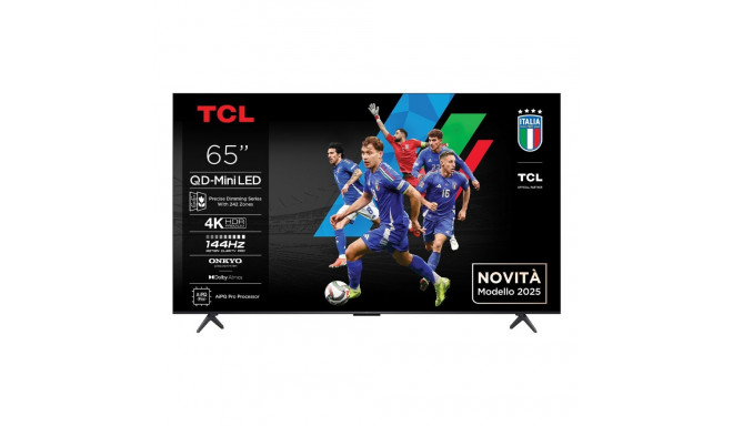 TCL Q6C 65Q6C teler 165.1 cm (65") 4K Ultra HD nutiteler Wi-Fi metallik