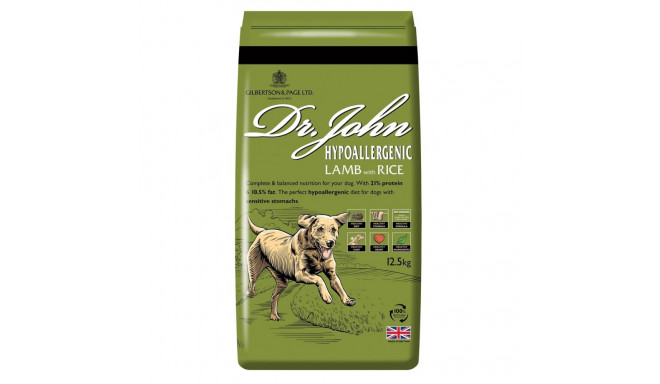 DR JOHN Hypoallergenic lamb with rice - dry dog food - 12,5kg