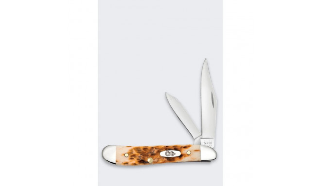 Knife Case Peanut SS Amber Bone