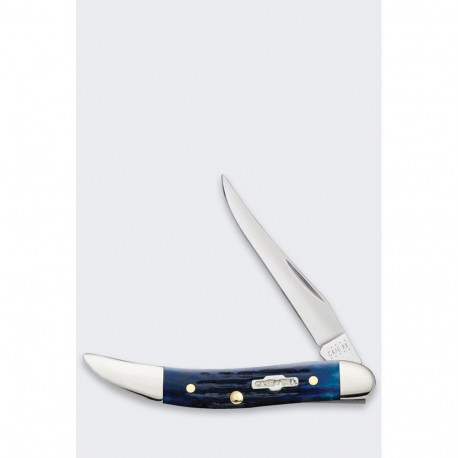 Knife Case Rogers Mini Trapper SS Blue Bone
