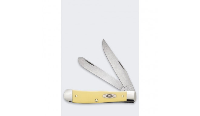 Case Trapper Pocket Knife SS Yellow