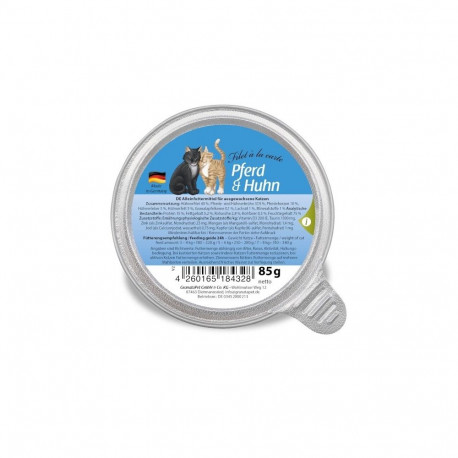 GRANATAPET Filet á la carte Horse with chicken - wet cat food - 85g
