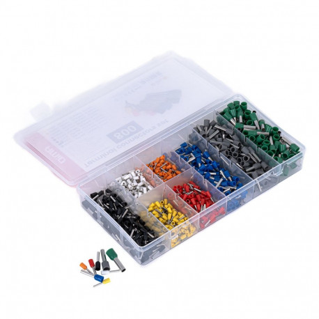 Zestaw kaablite ühendusklemmid 800 tk amio-04461