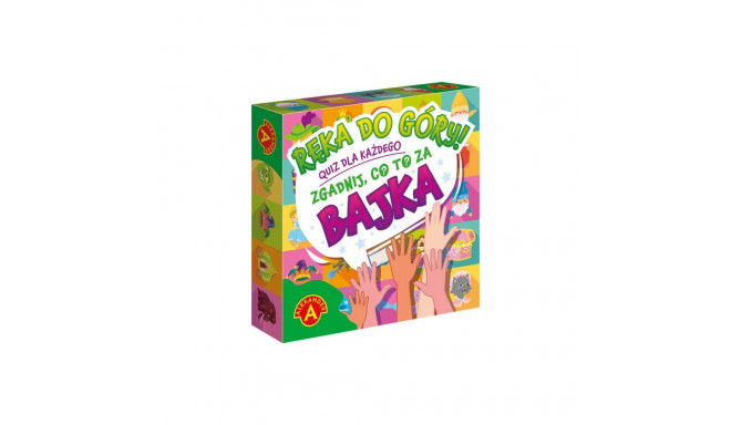 Gra quiz ręka do góry! - zgadnij, co to za bajka
