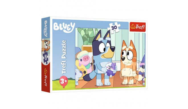 Puzzle - 30 - Z Bluey alati on lõbus - Trefl 18324