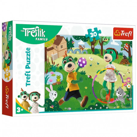 Puzzle - 30 - aktiivne päev - Treflikute perekond - Trefl 18287