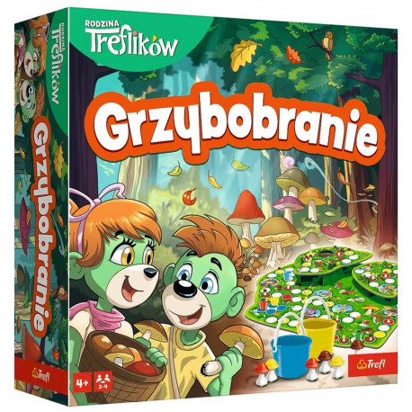 Trefl 02819 lauamäng Grzybobranie Rodzina Treflików