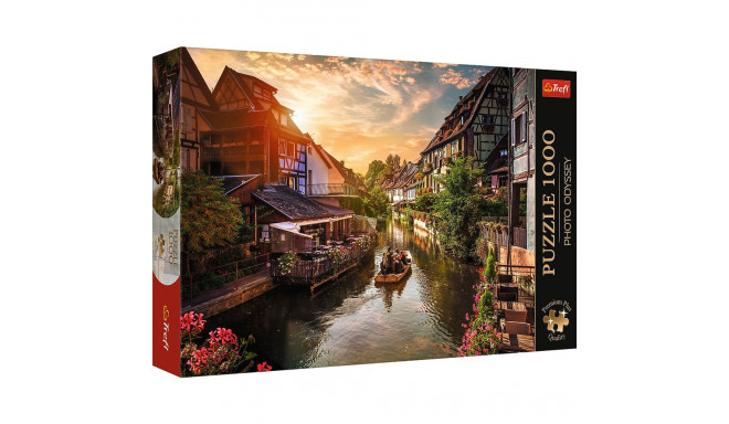 Puzzle - 1000 Premium Plus - Mała Wenecja w Colmar - Francja - Trefl 10816