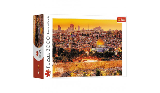 Puzzle - "3000" - Jeruusalemma katused Trefl 33032