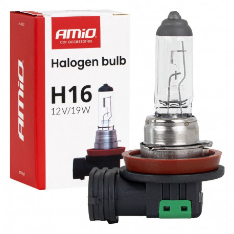 halogeenpirn h16 12V 19W PGJ19-3 amio-04521