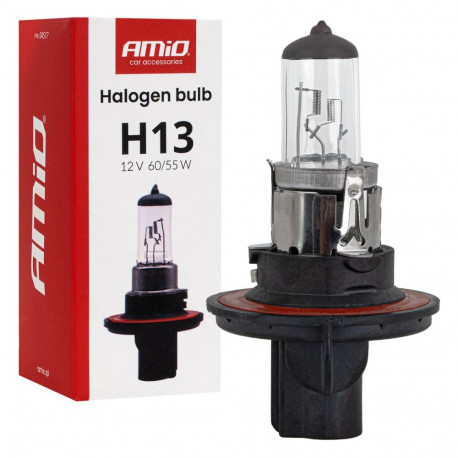 Żarówka halogenowa h13 12v 60/55w pj26.4t amio-04517