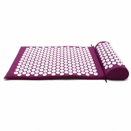 AG438T akupressuuri matt lilla + padi