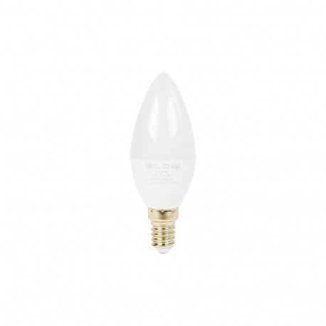 87-403# Żarówka led e14 c37 eco 5w biała neutralna
