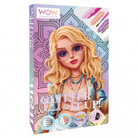 kreatiivne mandala sädelus komplekt