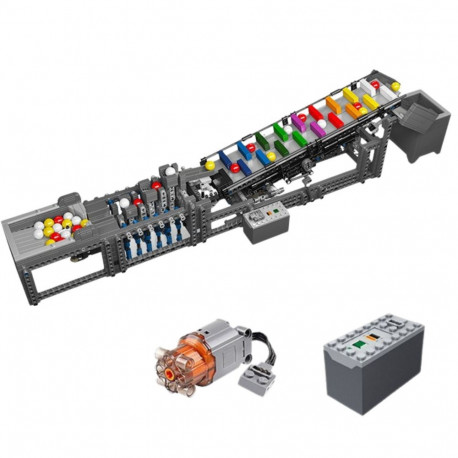 Konstruktsioonklotsid kuulirada elektrimootoriga 1281 tk