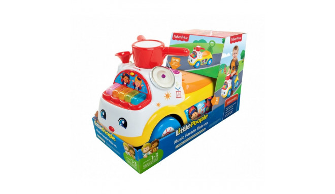 Fisher Price muusikaline paraad kollane jeździk