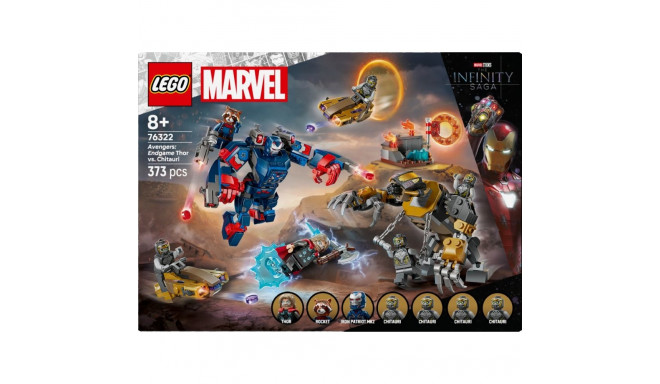 Klocki super heroes 76322 Avengers: lõppmäng Thor vs Chitauri