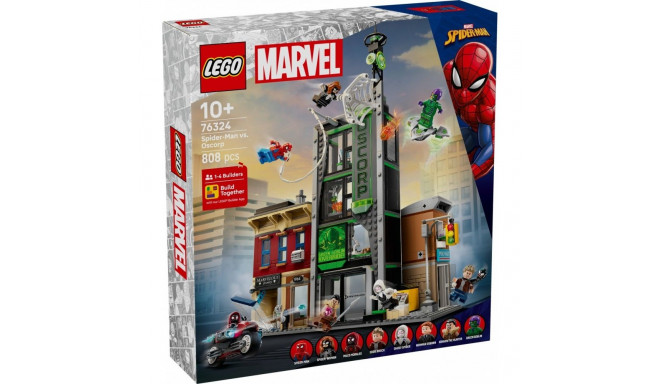 Klocki super heroes 76324 spider-man i oscorp