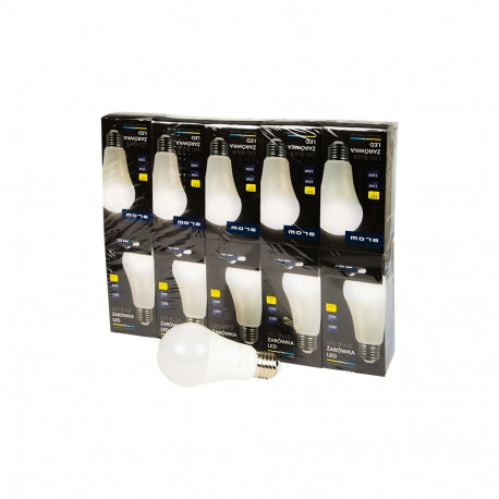 87-432# Żarówka led e27 15w a60 230v neutralna 10szt
