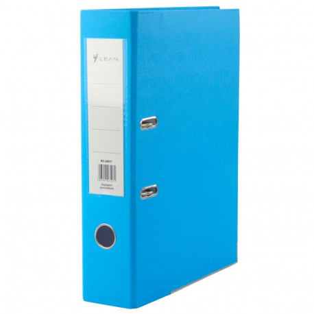Segregator Na Dokumenty A4/80mm Okucie Mechanizm Dźwigniowy Niebieski