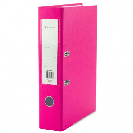 segregator dokumentidele A4/80mm kangmehhanism roosa