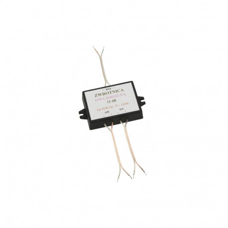 3337# Zwrotnica głośnikowa dwudrożna 150w w obudowie