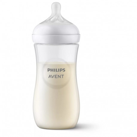 Philips Avent lutipudel Natural Response SCY906/01 keskmise voolavusega lutt 330ml 3m+