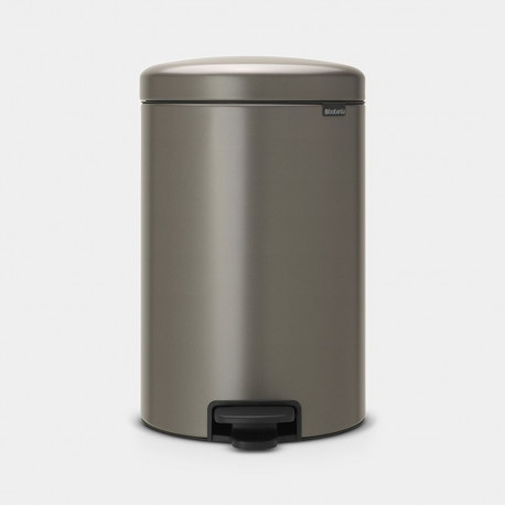 Brabantia pedaaliga prügikast NewIcon 20l 114045, plaatina