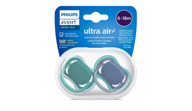 Philips Avent māneklītis Ultra Air  6-18M (2 gab)  zēniem SCF085/31
