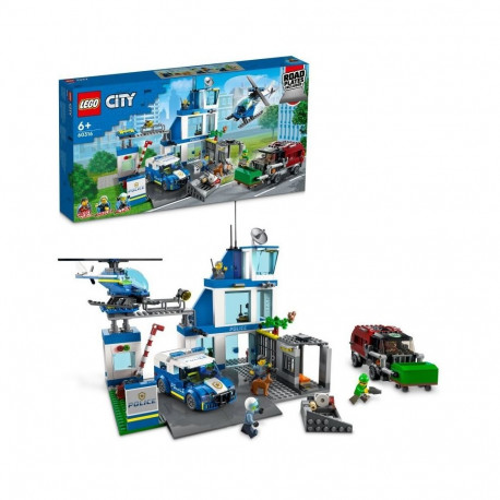 LEGO Set - LEGO City Police Station, Blue
