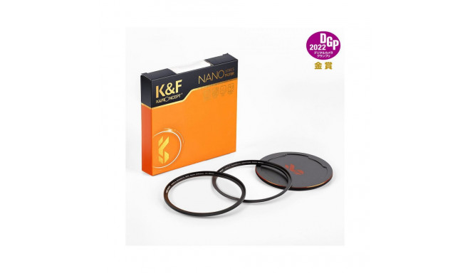 Camera Filter - K&F Concept Nano-X MRC Black Mist 1/4 77mm Magnetic