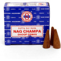 Incense Cone - Nagchampa 12 Cones with Burning Stand