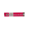Aromatherapy Incense - Golden Nag Red Rose Smilkalai Vijayshree 15 Sticks
