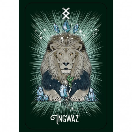 The Witch's Familiar Runic Oracle Cards Pocket Hay House