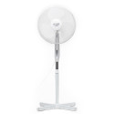 Ventilaator põrandale 40cm AD7305, 45W, 3 kiirust, pöörlev, kõrgusreguleeritav, valge